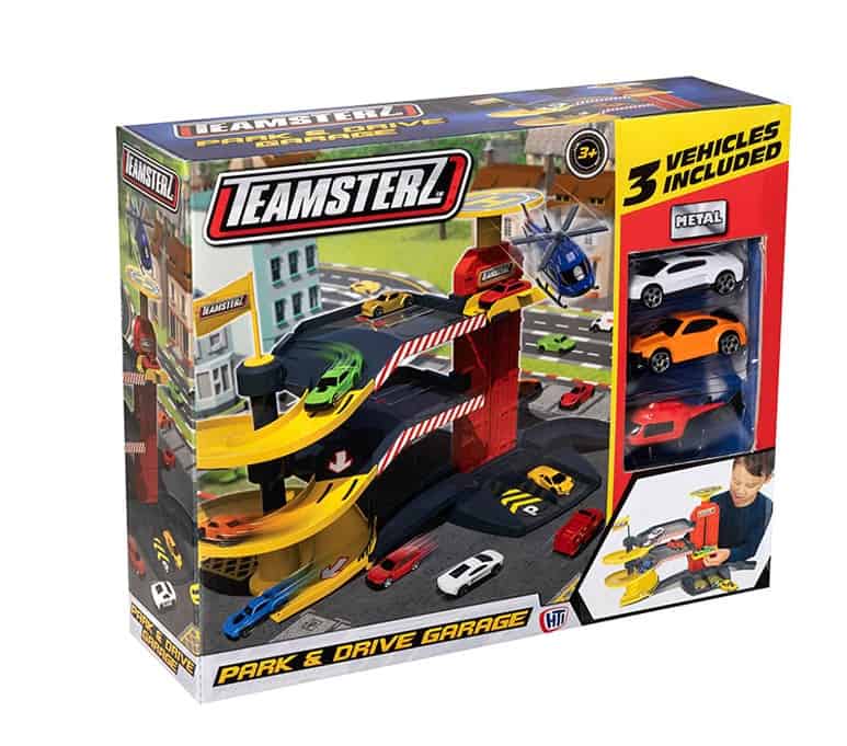 Teamsterz Park & Drive Garage (Designs Vary) from Harrisons Direct