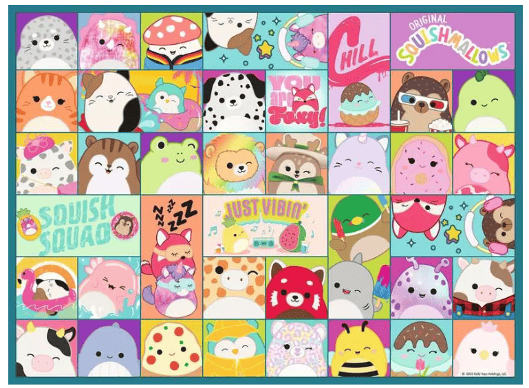 Ravensburger Squishmallows 100 Piece XXL Jigsaw Puzzle