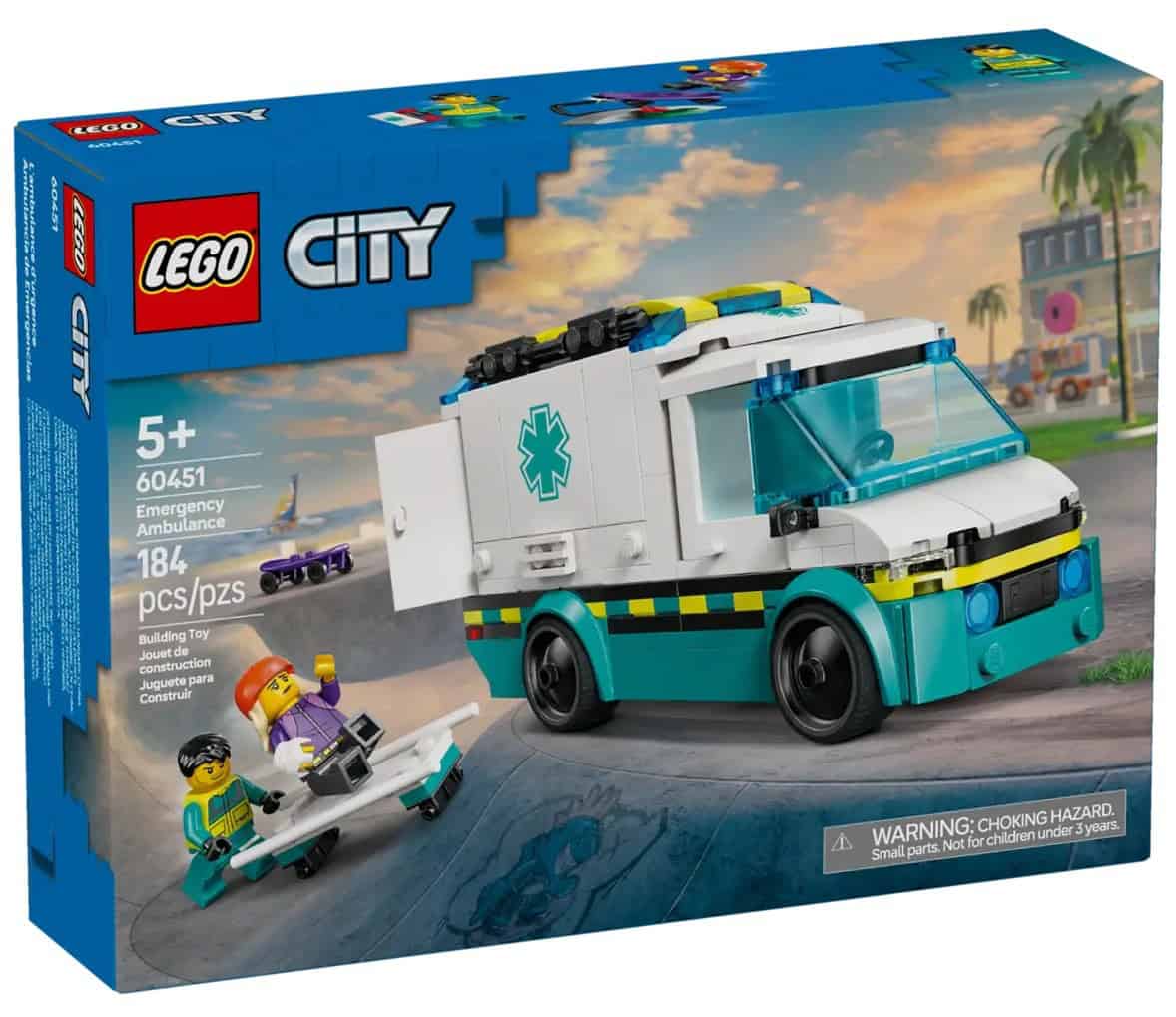 LEGO City Great Vehicles 60451 - Emergency Ambulance from Harrisons Direct