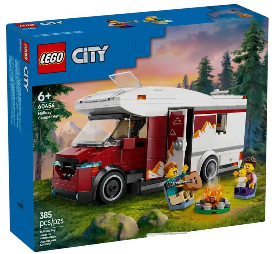 LEGO City Great Vehicles 60454 - Holiday Adventure Camper Van from Harrisons Direct