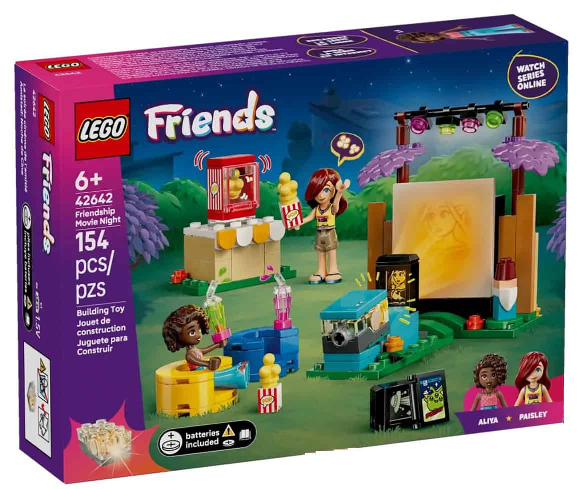 LEGO Friends 42642 - Friendship Movie Night from Harrisons Direct