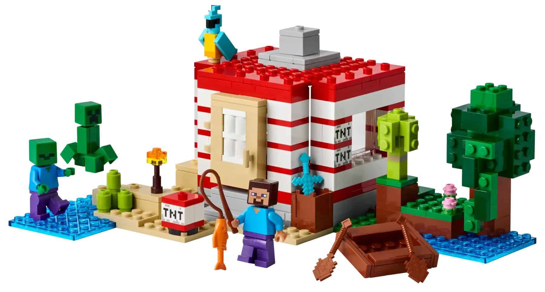 LEGO Minecraft 21275 - The TNT Jungle House
