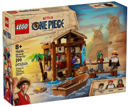 Wholesale LEGO 75636 Netflix One Piece Windmill Village Hut from Harrisons Direct